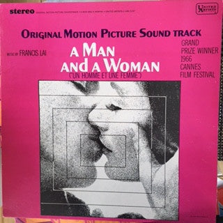 Francis Lai ‎- A Man And A Woman ("Un Homme Et Une Femme") - Original Motion Picture Sound Track - VG Stereo 1968 USA - Soundtrack