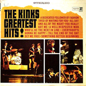 The Kinks ‎– The Kinks Greatest Hits! - VG LP Record 1966 Reprise USA Mono Vinyl - Rock & Roll