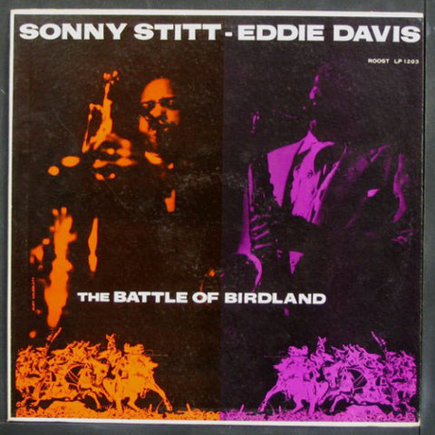 Sonny Stitt & Eddie Davis - The Battle Of Birdland - VG (VG- Cover) USA 1955 Mono (Original Press) - Jazz