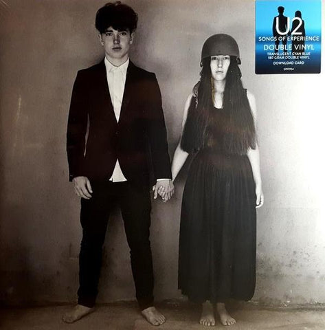 U2 ‎– Songs Of Experience - New 2 Lp Record 2017 USA 180 Gram Cyan Blue Vinyl & Download - Rock / Pop