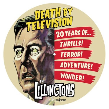 The Lillingtons - Death By Television - New Lp 2019 Red Scare RSD Limited Picture Disc Reissue - Pop-Punk