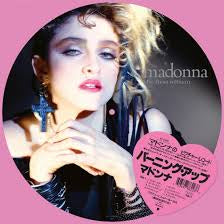 Madonna - The First Album (1983) - New Vinyl Lp 2018 Sire Reissue of Rare Japanese 8-Track Picture Disc with Lilac Card Insert and Fold-Out Japanese Biography - Pop