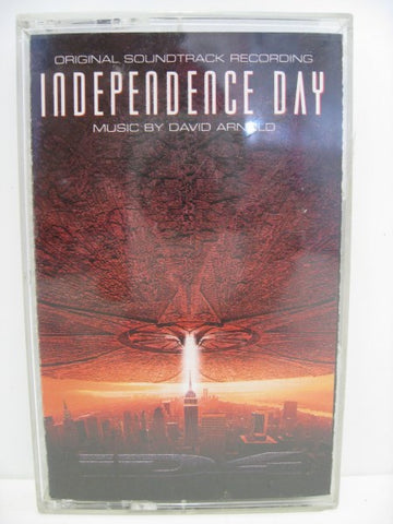 David Arnold ‎– Independence Day (Original Soundtrack Recording) - Used Cassette 1996 RCA Victor - Soundtrack
