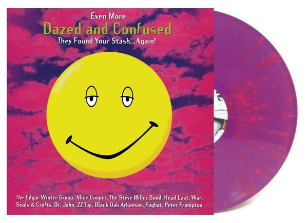 Various ‎– Even More Dazed And Confused (Music From The Motion Picture) - New Vinyl Lp 2018 Real Gone Music Pressing on 'Trippy Purple w/Pink Splatter' Vinyl (Limited to 1300!) - 90's Soundtrack
