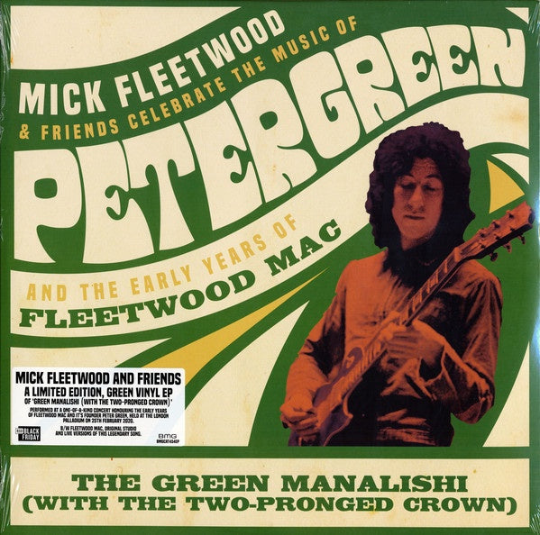 Mick Fleetwood ‎– Mick Fleetwood & Friends Celebrate The Music Of Peter Green And The Early Years Of Fleetwood Mac - New EP Record Store Day Black Friday 2020 BMG Europe Import Green Vinyl - Rock / Blues Rock