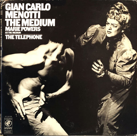 Gian Carlo Menotti - Marie Powers ‎– The Medium. The Telephone. (1949) - Mint- 2 Lp Record 1979 CBS USA Vinyl - Classical / Opera
