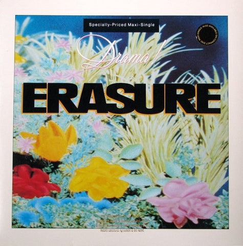Erasure ‎– Drama! - VG+ 12" Single Promo 1989 USA - Synth-Pop