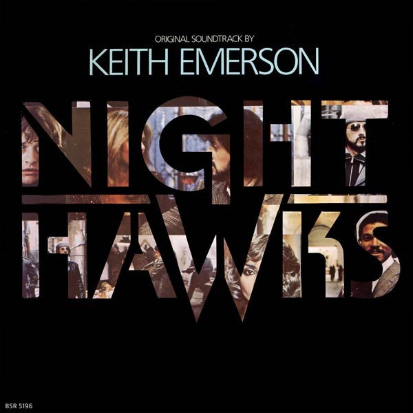 Keith Emerson ‎– Nighthawks - VG+ LP Record 1981 Backstreet USA Promo Vinyl - Soundtrack