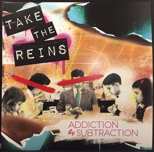 Take The Reins ‎– Addiction By Subtraction - New LP Record 2017 Shuga Records "CFD" Fire Truck Flame Red (51 made) - Chicago Alternative Rock / Punk / Indie