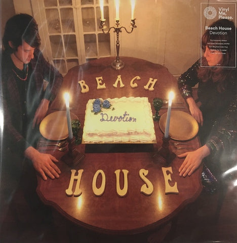 Beach House ‎– Devotion (2008) - Mint- 2 LP Record 2018 Vinyl Me, Please Carpark Clear w/ Gold Splatter 180 gram Vinyl - Indie Rock