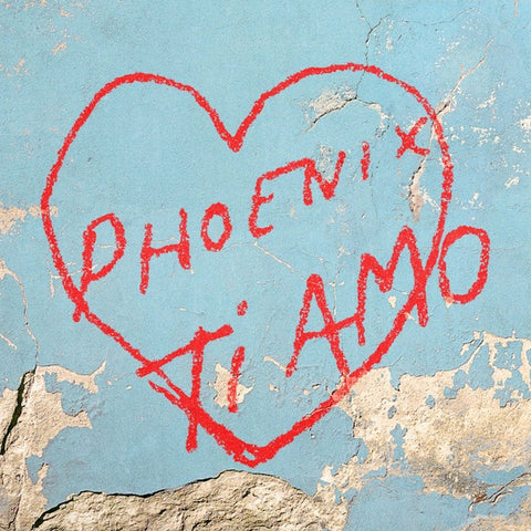 Phoenix ‎– Ti Amo - New LP Record 2017 Glassnote UK Import Coke Bottle Clear Vinyl & Download - Indie Rock