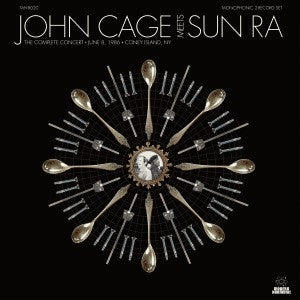 John Cage Meets Sun Ra ‎– The Complete Concert  (June 8, 1986 - Coney Island, NY) - New 2 LP Record 2016 Modern Harmonic US Mono Clear Vinyl - Avant-garde Jazz / Free Jazz