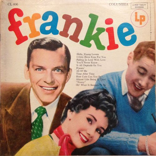 Frank Sinatra ‎– Frankie - VG+ Lp Record 1955 CBS USA Mono 6 Eye Vinyl - Jazz Vocal / Swing - Shuga Records