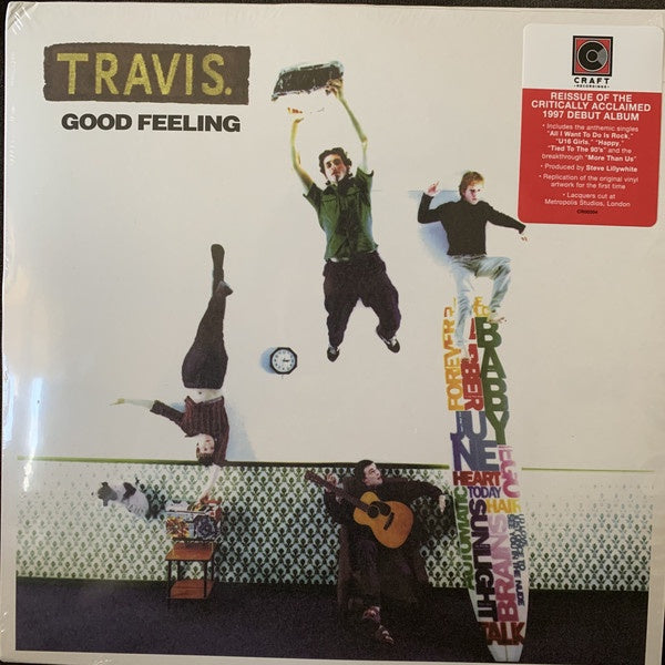 Travis ‎– Good Feeling (1997) - New LP Record 2021 Craft USA Vinyl - Indie Rock - Shuga Records