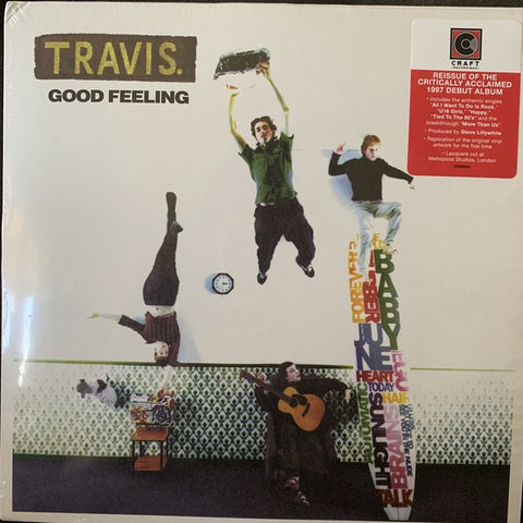 Travis ‎– Good Feeling (1997) - New LP Record 2021 Craft USA Vinyl - Indie Rock