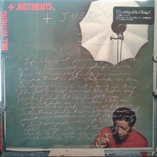 Bill Withers ‎– +'Justments (1974) - New LP Record 2014  Sussex/Music On Vinyl Europe Import 180 gram Vinyl - Soul / Funk