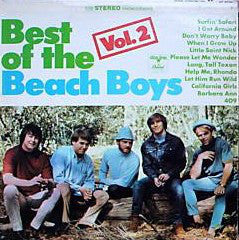 The Beach Boys ‎– Best Of The Beach Boys, Vol. 2 - VG- (low grade) Lp Record USA 1967 Vinyl - Surf Rock