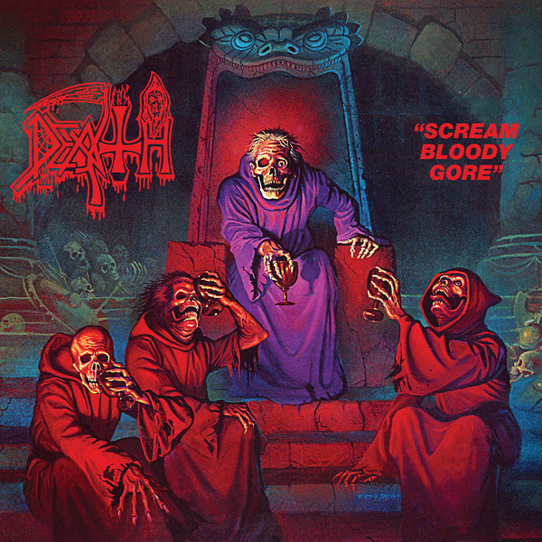Death - Scream Bloody Gore (1987) - Mint- LP Record 2016 Relapse Black Vinyl & Insert - Death Metal - Shuga Records