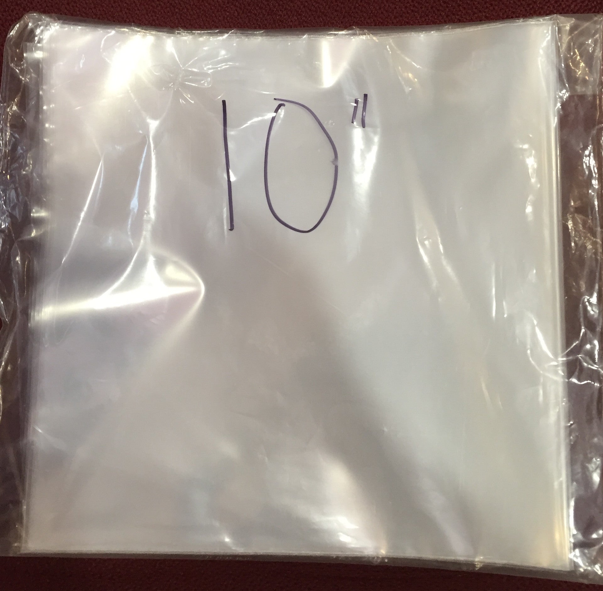 Plastic Storage Bag - 10" - 10Pack