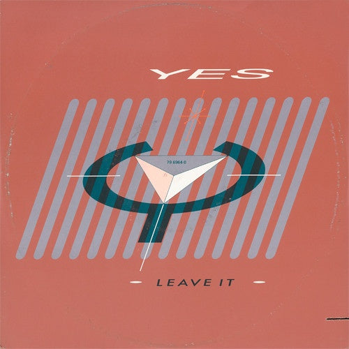 Yes ‎– Leave It - VG+ 12" Single Record 1984 ATCO USA Vinyl - Synth-pop / Prog Rock