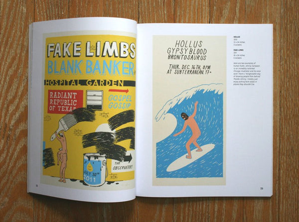 Dare To Be Stupid - The Poster Art of Ryan Duggan / Drug Factory Press (2006-2014) Hozac Books Compilation of Screen Print Art - 1st Edition (Limited to 300) - Chicago, IL - Shuga Records