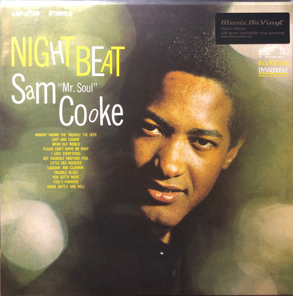 Sam Cooke ‎– Night Beat (1963) - New Lp Record 2010 RCA Music On Vinyl Europe Import 180 gram Vinyl - Rhythm & Blues / Soul - Shuga Records