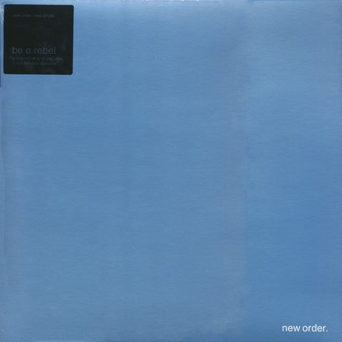 New Order ‎– Be A Rebel - New 12" Single Record 2020 Mute UK Import Vinyl & Download - Synth-pop