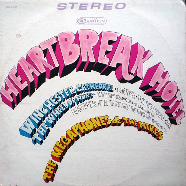 The Megaphones And The Mikes ‎– Heartbreak Hotel - Mint- LP Record 1967 RCA Camden USA Vinyl - Rock / Mod