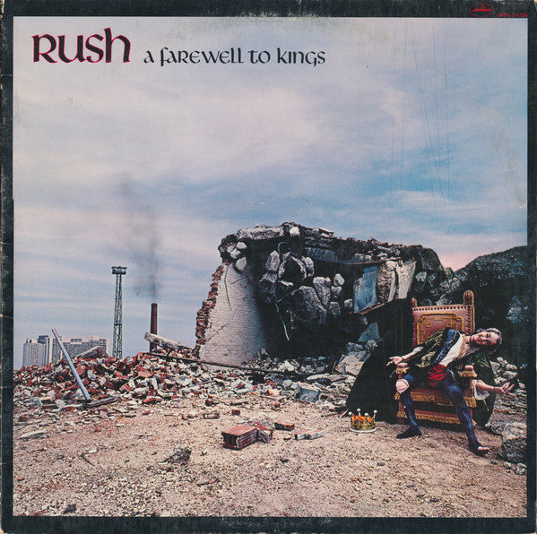 Rush ‎– A Farewell To Kings - VG LP Record 1977 Mercury USA Vinyl - Hard Rock / Prog Rock - Shuga Records