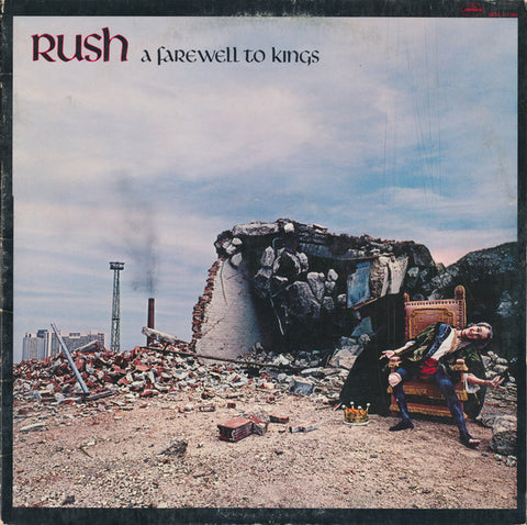 Rush ‎– A Farewell To Kings - VG LP Record 1977 Mercury USA Vinyl - Hard Rock / Prog Rock
