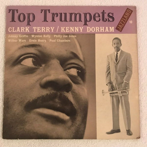 Clark Terry / Kenny Dorham ‎- Top Trumpets - VG LP Record 1960 Jazzland USA Mono Original Vinyl - Jazz / Hard Bop - Shuga Records