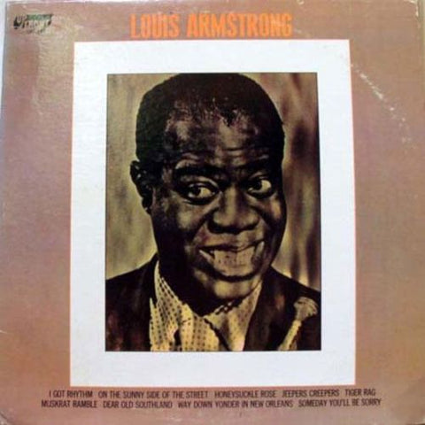 Louis Armstrong ‎– Louis Armstrong VG+ 1970 UpFront Records Compilation LP - Jazz