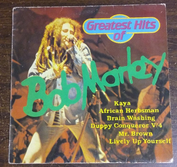 Bob Marley ‎– Greatest Hits Of - VG+ Lp Record 1980's German Import Vinyl - Reggae