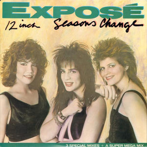 Exposé ‎– Seasons Change - Mint- 12" Single 1987 USA - Electronic / Soul