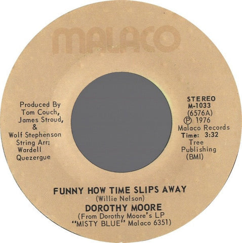 Dorothy Moore ‎– Funny How Time Slips Away / Ain't That A Mother's Luck - VG+ 45rpm 1976 USA - Disco / Soul / Funk