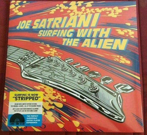 Joe Satriani ‎– Surfing With The Alien (1987) - New 2 LP Record Store Day 2019 Epic USA RSD Black Friday Yellow / Red Vinyl - Rock