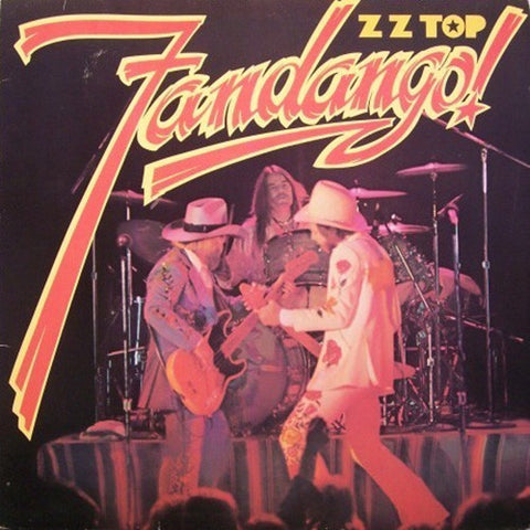 ZZ Top ‎– Fandango! - VG Lp Record 1980 Repress (Orig. 1975) Import Germany Original Vinyl - Rock