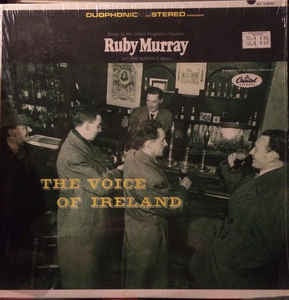 Ruby Murray - The Voice Of Ireland - VG Lp 1956 Capitol Records USA - Folk / Country / Celtic