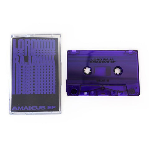 RAJA ‎– Amadeus EP - New Cassette - 2017 Ghostly International Purple Tape - Electronic / Drum n Bass / Hip Hop