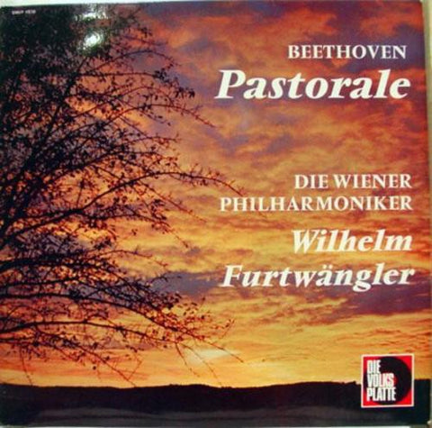 Wilhelm Furtwängler, Wiener Philharmoniker ‎– Beethoven Symphonie Nr. 6 In F-dur Op.68 ("Pastorale") - Mint- Lp Record 1971 German Import Mono Vinyl - Classical