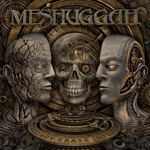 Meshuggah ‎– Destroy Erase Improve (1995) - New Vinyl 2 Lp 2018 Nuclear Blast Special One-Time Release on Gold Vinyl with Reimagined Cover Art and Gatefold Jacket (Limited to 300!) - Thrash / Math Rock
