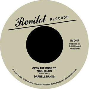 Darrell Banks - Open The Door To Your Heart - New 7" Single 2019 Revilot RSD Limited Reissue - Soul