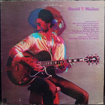 David T. Walker ‎- David T. Walker - VG Lp Record 1973 Ode USA Vinyl - Soul / Funk