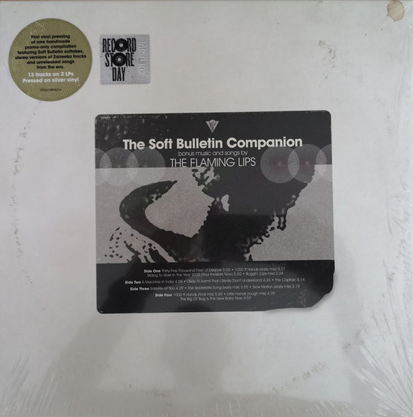 The Flaming Lips ‎– The Soft Bulletin Companion - New 2 LP Record Store Day 2021 Warner Europe Import Silver Vinyl - Psychedelic Rock / Indie Rock - Shuga Records
