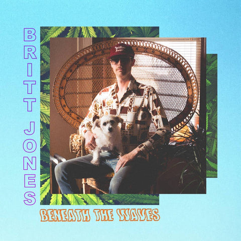 Britt Jones -  Beneath The Waves - New Cassette 2019 Green Colored Tape - Garage Rock / Post-Punk / Lo-Fi