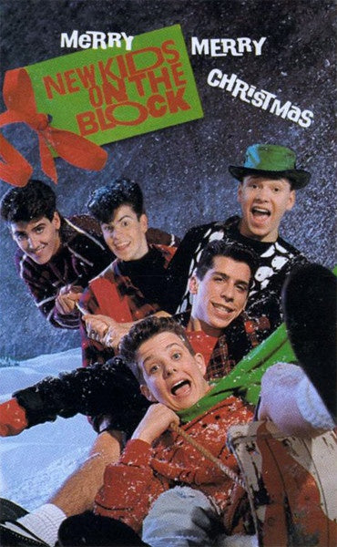 New Kids On The Block ‎– Merry, Merry Christmas - Used Cassette 1989 Columbia - Holiday / Pop - Shuga Records