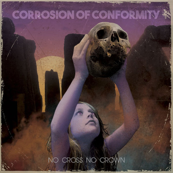 Corrosion Of Conformity ‎– No Cross No Crown - New Vinyl 2 Lp 2018 Nuclear Blast Pressing on Clear with Purple and Orange Splatter Vinyl (Limited to 1000) - Hardcore / Stoner Rock - Shuga Records