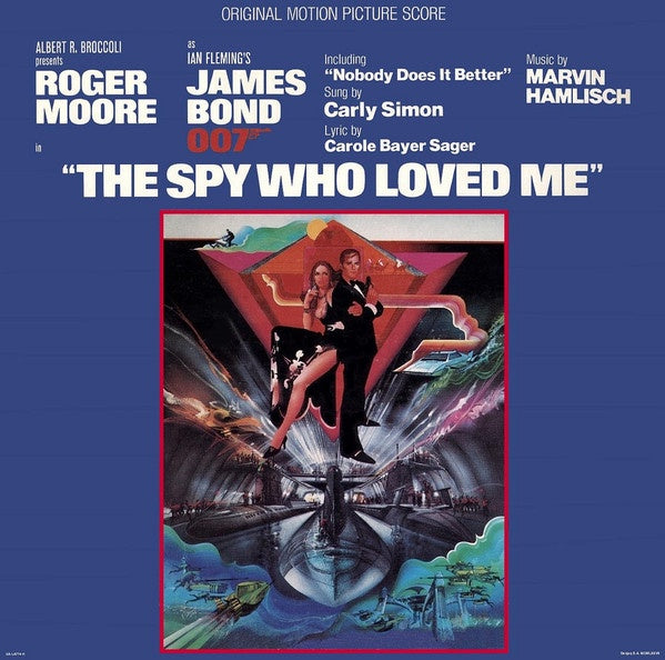 Marvin Hamlisch - The Spy Who Loved Me (Original Motion Picture Score) - VG+ LP Record 1977 United Artists USA Original Vinyl - Soundtrack - Shuga Records