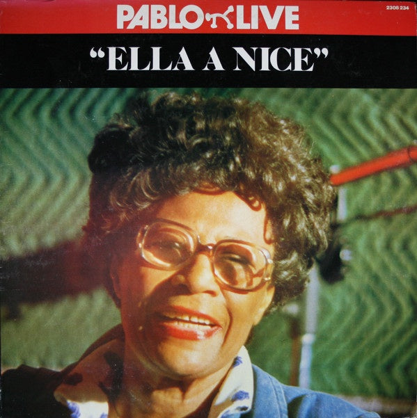 Ella Fitzgerald ‎– Ella A Nice - VG+ Lp Record 1983 USA Original Vinyl - Jazz / Bossa Nova - Shuga Records