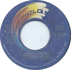The Moody Blues ‎– Gemini Dream / Painted Smile Mint- – 7" Single 45RPM 1981 Threshold USA - Rock/Art Rock